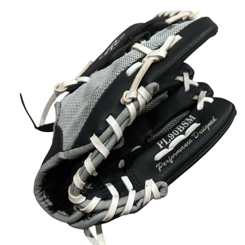 Rawlings Kids 9 inch Softball/Baseball Black/White Right Hand Glove